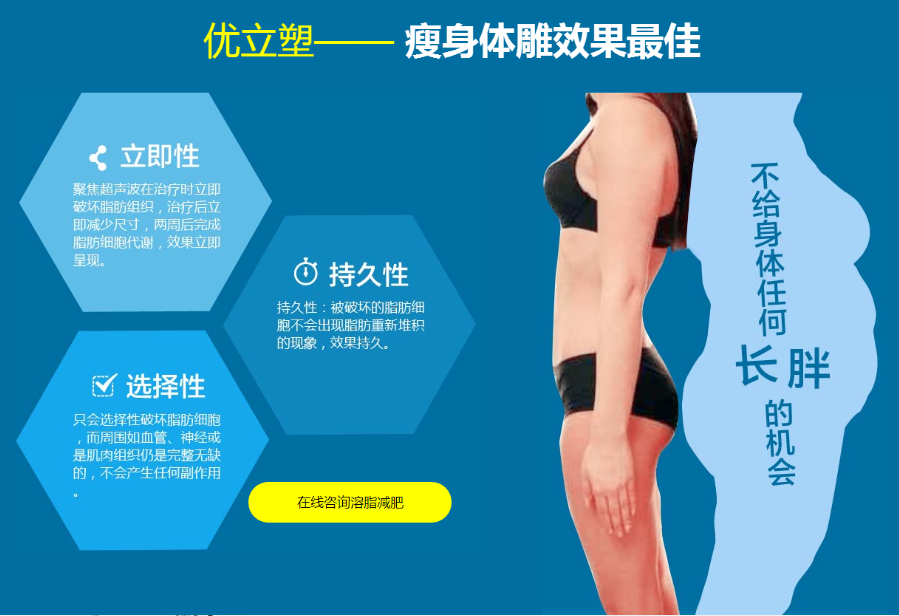 優(yōu)立塑減肥，經(jīng)過(guò)消費(fèi)者檢驗(yàn)的減肥儀器